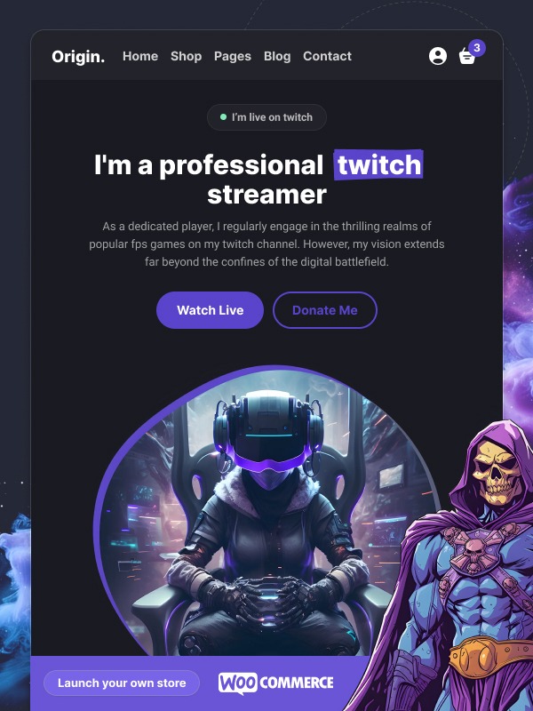 Origin screenshot